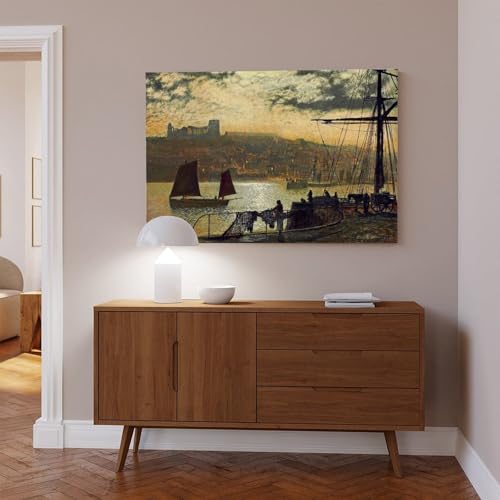 Impression sur toile Whitby Abbey Grimshaw finition premium - 6