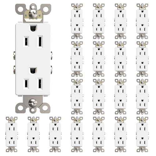 ThunderWay �f�R���[�^�[ �R���Z���g 15A �s���J���h�~ �}�b�g�z���C�g 20�p�b�N | ���Ȑڒn�AUL�K�i�F��A�E�H�[���v���[�g�͊܂܂�Ă��܂���B �ƒ��I�t�B�X�p�̃o�b�N���C���[�܂��̓T�C�h�X�N�����[�̎��t���B