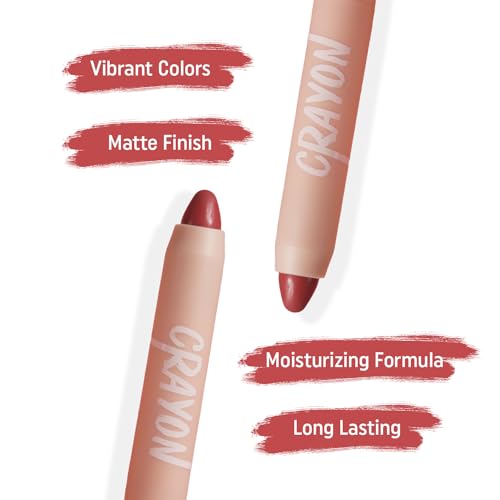 Image of Gleva Crayon Lipstick Confident Nude Chic (Matte)