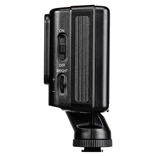 Panasonic VW-LED1E-K LED Videoleuchte (geeignet für Camcorder/LUMIX Kamera) schwarz