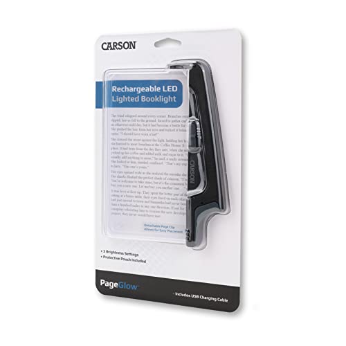 Carson PG-10R Pageglow Rechargeable Led Reading Light (Pg-10R) 7.25X5.4X.88 thumb #5