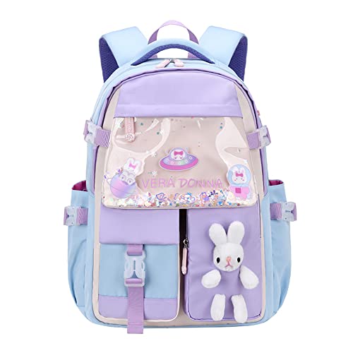 Lanshiya Kawaii Backpack For School Girls Bunny Backpack Kids Casual Bookbag Cute Outdoor Daypack #TOP23