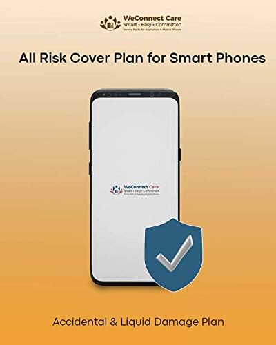WeConnect Care Accident, Liquid & Screen Damage Protection Plan for Smart Phones Price Rs.70001 to Rs.85000 (E Mail Delivery) Oppo Vivo Samsung Phones
