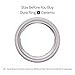Oura Ring 4 Ceramic Petal - Size 7 - Size Before You Buy