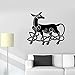 Ciervos tatuajes de pared doe animales salvajes arte del bosque puertas y ventanas pegatinas de vinilo dormitorio de los niños sala de juegos para niños decoración de interiores mural