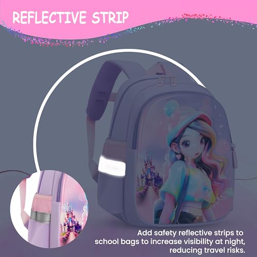 Image of Storite School Bag for Kids 9L (2-5 Years) | Stylish Durable Water-Resistant Kids Bag | Lightweight Shoulder Backpack | Birthday & Diwali Gift