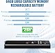 64GB Digital Voice Recorder, Sprachaktivierung, One-Touch Recording 3072 Kbps Diktiergerät Aufnahmegerä mit Playback, Geräuschunterdrückung Audioaufnahmegerät für Meeting/Vortrag/Interviews/Klassen