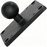 Strg 1'' Ball Mounts Base with Rectangle Plate, Ball Base Mount Compatible with RAM and B Size 1