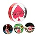 ERINGOGO Poker Game Dealer Button Double Layer Acrylic Chip for and Bright Lightweight Game Prop for Indoor Outdoor Use