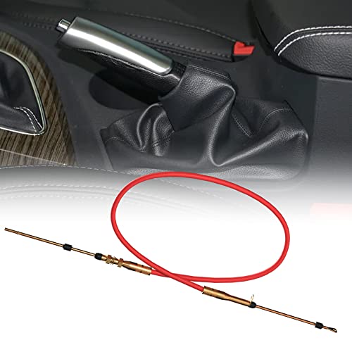 Carrkoopy 80605 Automatic Transmission Shifter Cable Eyelet End Automotive Replacement 5 Feet Fit For B&M Automatic Transmission Shifter Cable And Shifts #TOP6