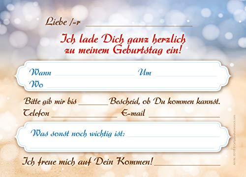 6er Set Einladungskarten Pferde-Motiv – Inkl. Umschläge, Tüten & Aufkleber Für Kindergeburtstag