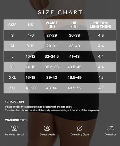 Image of SHAPELLX Butt Lifting Shapewear Tummy Control Butt Lifting Shorts with Built-in Steel Bones