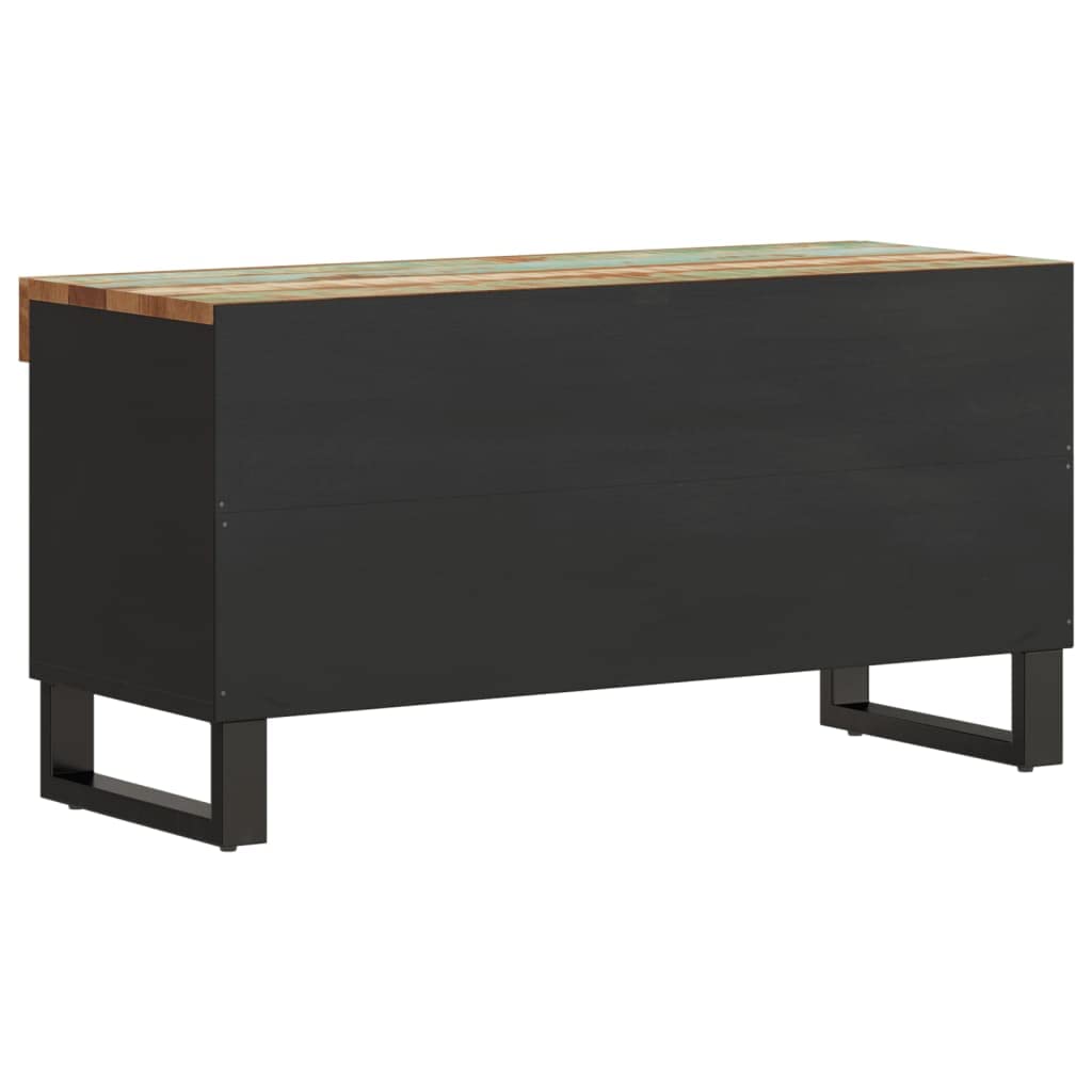 Szafka pod telewizor 85 x 33 x 43,5 cm stare drewno lite