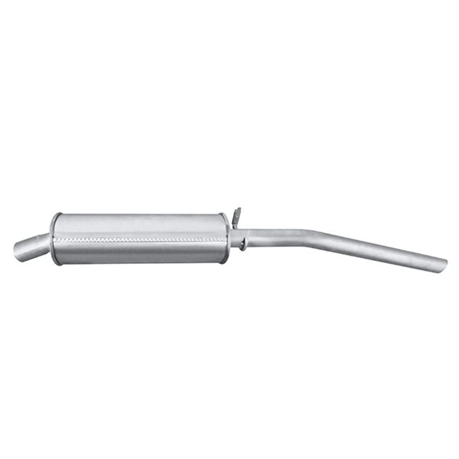 HELLA 8LD 366 030-691 Tłumik końcowy - Easy2Fit® Kit - z tyłu - jednoczęściowy - Komplet z elementami do montażu