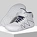ZUSERIS Boys Wrestling Shoes Kids Girls Boxing Shoes Minimalist Training Sneakers for Indoor and Outdoor (Grey,7 Wide Big Kid=EU39)