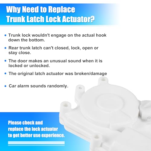 Image of uxcell No.74896S05003 Rear Tailgate Trunk Lift Gate Latch Lock Actuator for Honda Element 2003-2011 for Honda Odyssey 1999-2004