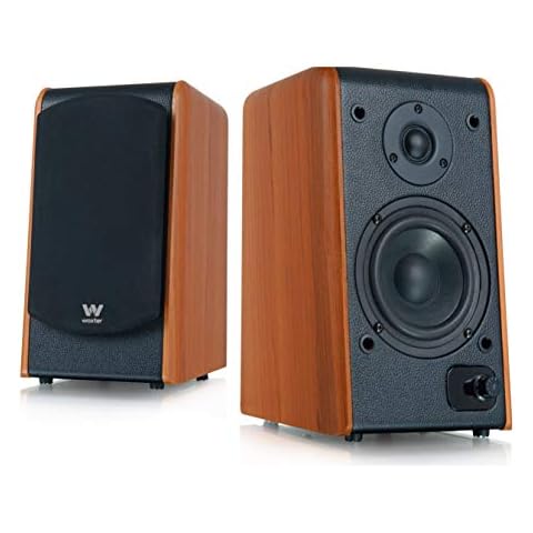 Altavoces de estantería autoamplificados Woxter Dynamic Line DL-610 Wooden Cover