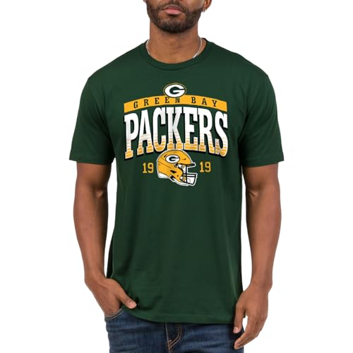 Green Bay Packers Mighty - NFL Adult Short Sleeve Fan T-Shirt for Men & Women T-Shirt