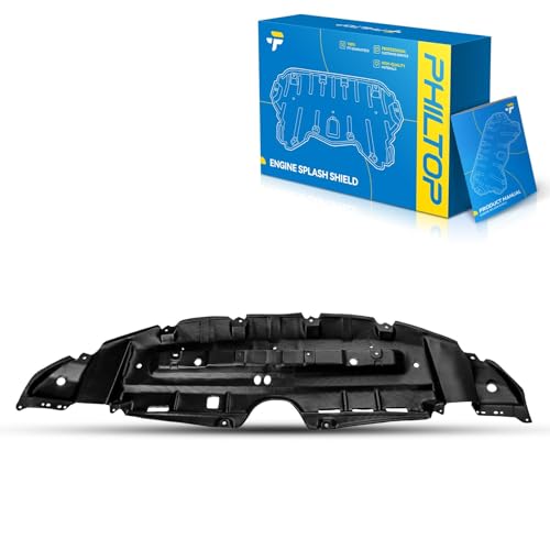 PHILTOP Engine Splash Shield Compatible with 2011-2018 2020 Toyota Sienna Base, 2011-2020 Sienna LE/Limited/XLE, 2013-2020 Sienna L, Engine Under Cover Case Guards Replace# TO1228174 by PHILTOP - Used condition - US$46.67