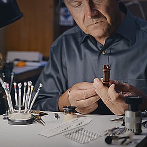 Tarauds de bijouterie avec plaque 14 trous et extracteur pour micro-mécanique - 8