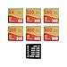 (7 Pcs) Focus Guide Card 6 pcs Film Record Cards for Pentax 17 Film Camera, Compact and Practical Film Photography Tool Card Set with Double-Sided Design