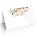 25 Table Place Cards, Elegant Floral Style, Perfect for Weddings, Holidays, Dinner Parties, Birthdays, Buffets and Catering