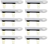 ARMYJY Confezione da 10 fusibili termici 3392519, sostituisce WP3392519 per asciugatrici Amana, parte di prevenzione del surriscaldamento, 5,1 x 1,4 cm