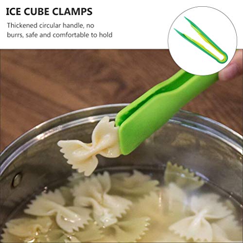 2 Conjuntos 6 Peças Conjunto De Clipe De Comida De 3 Peças Pinças De Bolo Pinças Para Grelhar Pinças