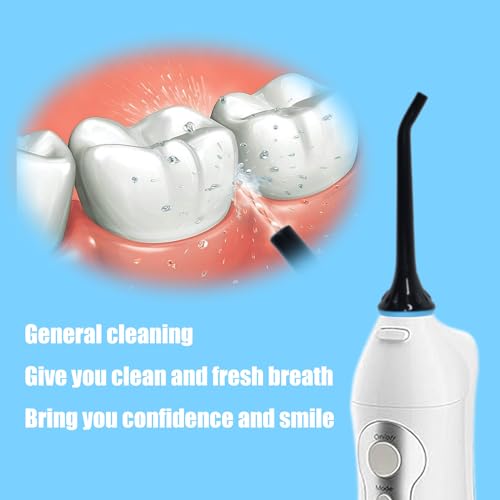 3 Pack Water Flosser Replacement Tips for Nicwell, Mospro, Zerhunt, Oral Irrigator Jet Tip Nozzel, Black
