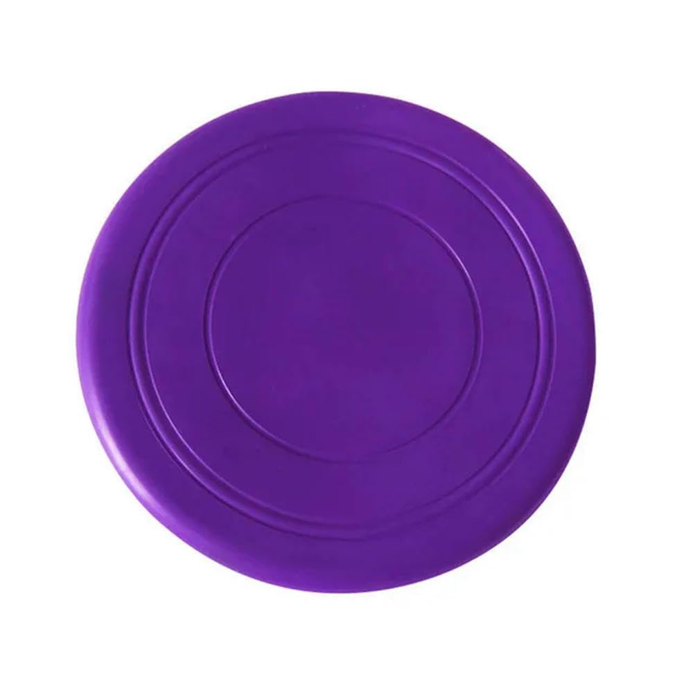 Zabawki dla szczeniąt, Zabawki dla psów Silikonowy latający spodek Gra Latające dyski Odporne na gryzienie Szczeniak Interaktywne materiały szkoleniowe 2 szt. Czerwony(PURPLE)