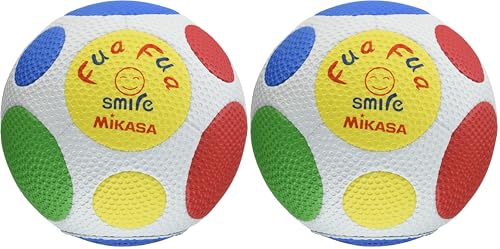 �~�J�T(MIKASA) �W���j�A �T�b�J�[�{�[�� 4�� �ӂ��ӂ��X�}�C���T�b�J�[ (���w���p) �J���t�� �D���{�[�� FFF4-CR (× 2)