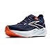 Produktbild BROOKS Herren Glycerin 22 Sneaker, Peacoat/Blue Ribbon/Orange, 44 EU