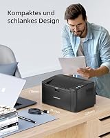 PANTUM P2502W Laserdrucker Schwarz Weiss, Drucker WLAN, AirPrint, Klein für Familien, Schulen und Büros – Ansicht 7