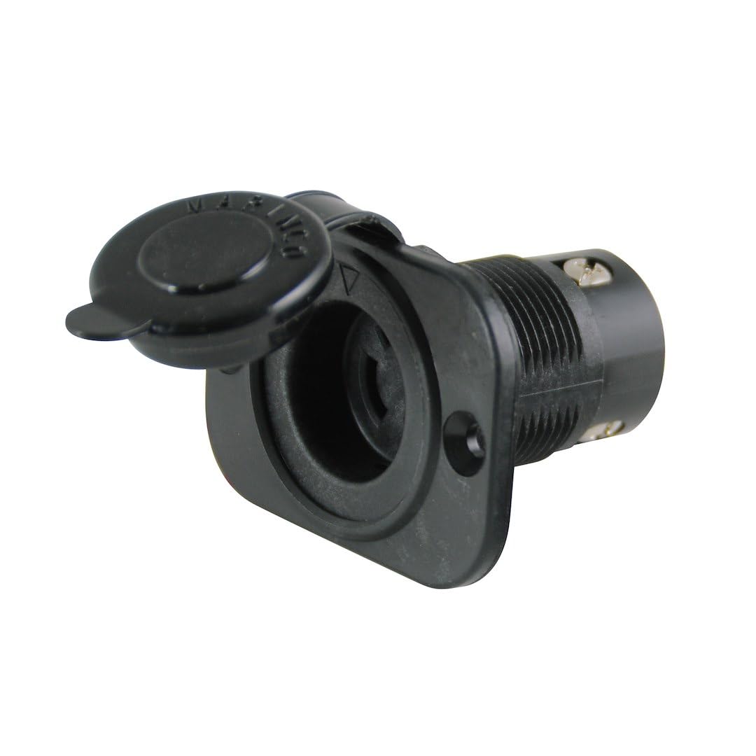 Marinco 12V Trolling Plug - Black โ image 1