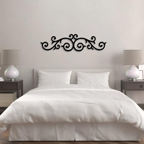 Décoration Intérieure Rustique et Moderne : Volutes Métal Blanc 19L - 3