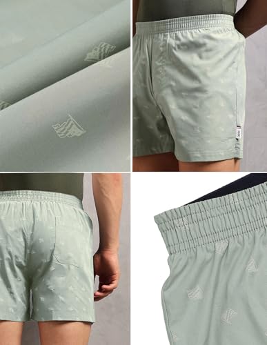 Image of U.S. Polo ASSN. Men's OEX12 Cotton Printed Inner Boxers - Pack of 1