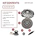 Clutch With Slave Kit compatible with C/K Pickups Silverado SL SLE SLT Base Cutaway Van 1996-2000 5.0L V8 GAS OHV 5.7L V8 GAS OHV Naturally Aspirated (Stage 1; 04-126S)