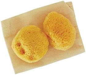 Sea Pearls- Premium Ultra Soft Reusable Sea Sponges- Small 2-Pack image 5