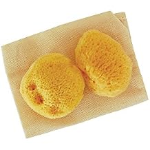 Sea Pearls- Premium Ultra Soft Reusable Sea Sponges- Small 2-Pack