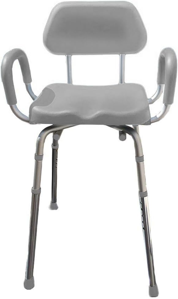 Apex Hip Chair After Surgery, Adjustable Tall Shower ChairDoctor Recommends | Supportive, Angle-Adjustable Seating - adjustable height, tool-free assembly