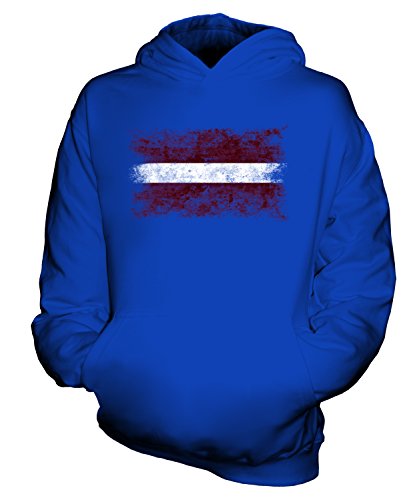 Sweat à capuche Lettonie enfant Candymix hoodie délavé unisexe garçon fille