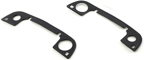 Miniatura 6 de Juego de 4 juntas de repuesto para manija de puerta BMW E36 E34 E32 Z3 3 5 7 Series delantera y trasera automotriz exterior sellos de goma negro