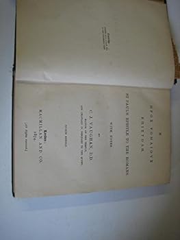 Hardcover St Pauls Epistle to the Romans : with notes / by C.J. Vaughan Book