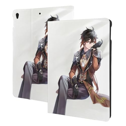 Compatible with ���_ Genshin Impact iPad Air5 Air4 �p �P�[�X Air5�P�[�X Air4�P�[�X 2022/2020 �A�C�p�b�h iPad Air ��5���� ��4���� ���[ �ϏՌ� �J�o�[ �y�� (10.9�C���`
