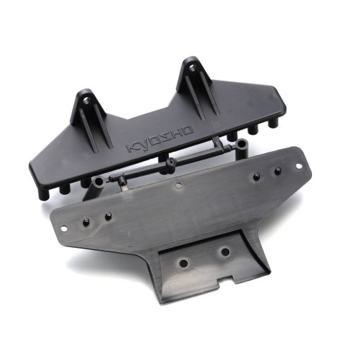 Pare-Chocs pour Inferno GT : protection avant en nylon noir pour voiture RC Kyosho 1/8