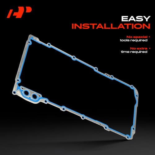 A-Premium 4.8L 5.3L 5.7L 6.0L 6.2L Engine Oil Pan Gasket Set, Compatible with Chevy Silverado 1500 2500 3500, Tahoe, Express, Suburban & GMC Sierra, Yukon & Cadillac Escalade & Buick LaCrosse & More by A-Premium - Used condition - Image 7