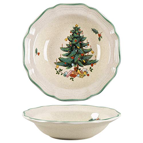 Mikasa Festive Season Rim Fruit/Dessert (Sauce) Bowl #TOP30