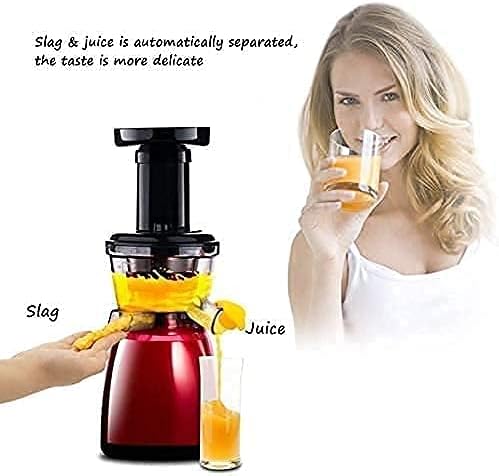 Extractor de Jugos Prensado en Frío para Frutas y Verduras Motor Silencioso miniatura 4