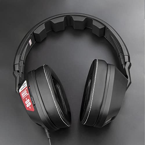 SOULWIT wymienne poduszki nausznik do Skullcandy Crusher Wired (Crusher Gen 1.0)Over-Ear Słuchawki(Nie dopasuj Crusher 2.0/360/ANC/EVO/Wireless, Hesh),z pianką z izolacją hałasu