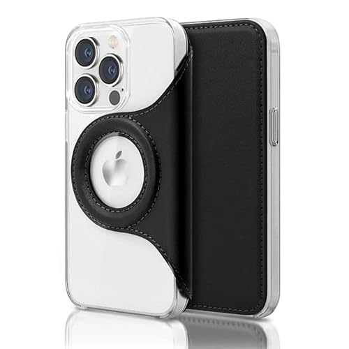 ZENIX DESIGN TECH Magsafe 対応 iPhone14 Pro ケース 手帳型 iPhone14 Pro カバー ロゴ見せ マグネット吸着 スマホケース かわいい おしゃれ スリム 薄型 軽量 大人 くすみカラー カード収納 ベルトなし ZX-magcover (iPhone14 Pro (6.1), ブラック)
